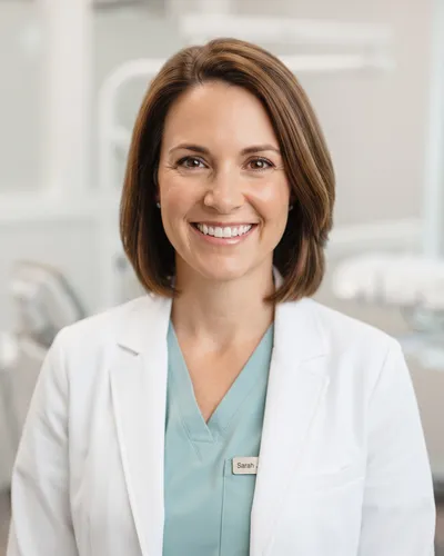 Portrait of Dr. Sarah Mitchell